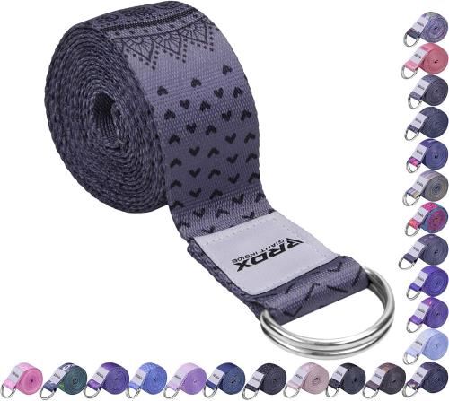 RDX: Yoga Poly Cotton Strap - Design F11/Lilac