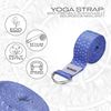 Picture of RDX: Yoga Poly Cotton Strap - Design F14/Blue (8Ft/2.44m)