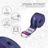 Picture of RDX: Yoga Poly Cotton Strap - Design F6/Purple (8Ft/2.44m)