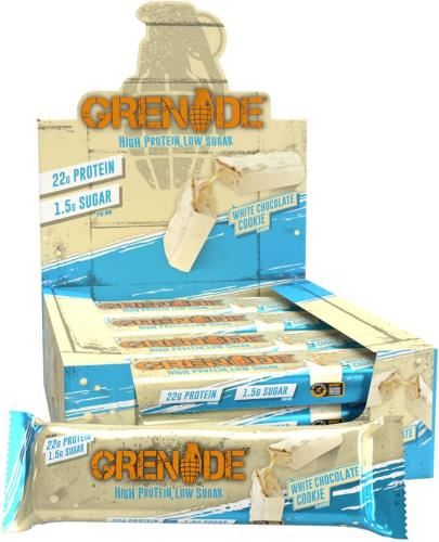 Grenade Protein Bar - White Choc Cookie 12 x 60g Pack