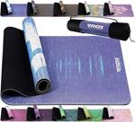RDX: Yoga and Exercise Mat Rubber 6mm - Design D10