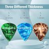 Picture of Guitar Picks - 15 Pack: Thin, Medium & Heavy Thickness (Colour/Style/Brand May Vary)