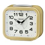 Seiko Alarm Clock - QHK050G: Gold