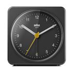 Braun Analogue Alarm Clock - BC03B Black