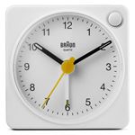 Braun Analogue Alarm Clock - BC02XW White