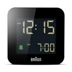 Braun Digital Alarm Clock - BC08B Black