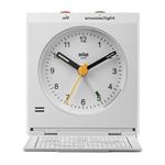 Braun Analogue Alarm Clock - BC05W White