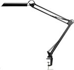 Unilux Desk Lamp - Swingo 11W 3000K Fluorescent: Black