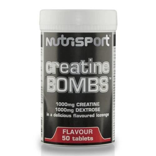 NutriSport - Creatine Bombs 50 Tabs Chocolate