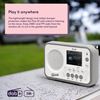 Picture of Roberts Portable Radio - PLAY20 White (DAB+/FM/Bluetooth)