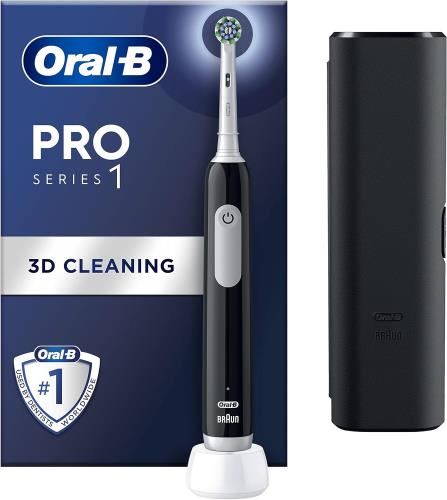 Oral-B Toothbrush - Pro 1 CrossAction: Black