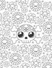 Picture of Creepy Cute Kawaii Coloring Book - Mary Eakin Book