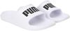 Picture of Puma Unisex Divecat V2 Lite Sliders - White/Black (UK Size 11)