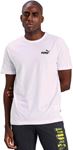Picture of Puma Men's Essentials Small Logo T-Shirt - White (UK Size L)