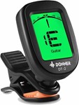 Donner Clip On Guitar Tuner - DT-2 Chromatic: Black