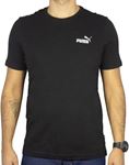 Picture of Puma Men's Essentials Small Logo T-Shirt - Black (UK Size S)