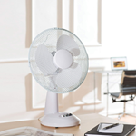 NOS Desk Fan - 12" Plastic Colour/Brand/Style May Vary