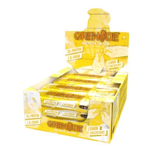 Grenade Protein Bar - Lemon Cheesecake 12 x 60g Pack