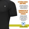 Picture of RDX Men's T15 Compression T-Shirt - Black (UK Size XXL)
