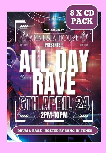 Amnesia House: All Day Rave - Brainwave Take Over Set, Detanata Mc Toddlah, Neil