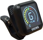 Viking Clip On Guitar Tuner - VT-75 Rechargeable: Black