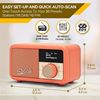 Picture of Roberts Portable Radio - Revival Petite 2: Pop Orange (DAB+/FM/Bluetooth)