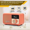Picture of Roberts Portable Radio - Revival Petite 2: Pop Orange (DAB+/FM/Bluetooth)
