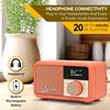 Picture of Roberts Portable Radio - Revival Petite 2: Pop Orange (DAB+/FM/Bluetooth)