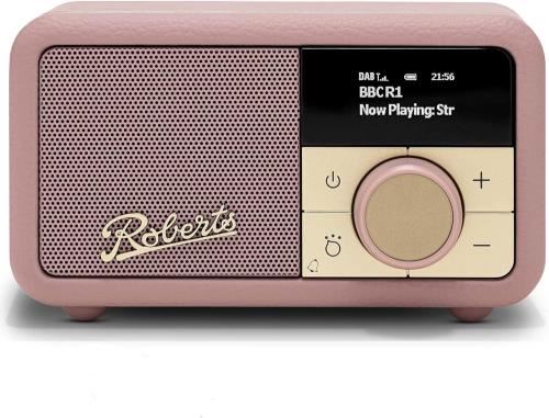 Roberts Portable Radio - Revival Petite 2: Dusty Pink