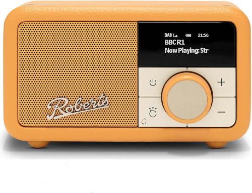 Roberts Portable Radio - Revival Petite 2: Sunshine Yellow