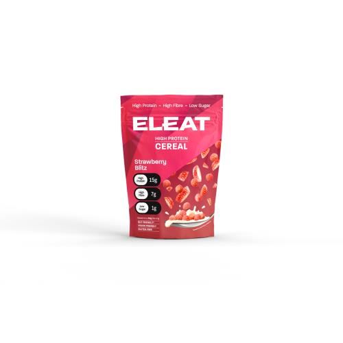 Eleat Balanced High Protein Cereal - 250g Strawberry