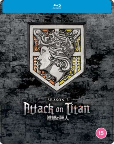 Attack On Titan: Season 3 Steelbook - Tetsurou Araki