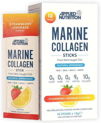 Applied Nutrition Marine Collagen Sticks - 12x12g Strawberry Lemonade
