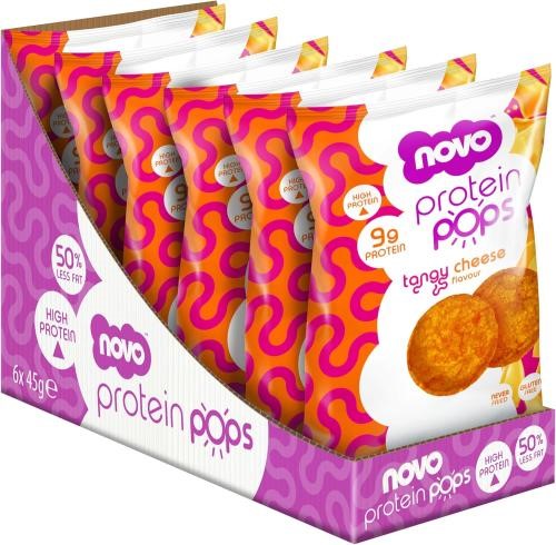 Novo Nutrition Novo Protein Pops - 6x45g Tangy Cheese