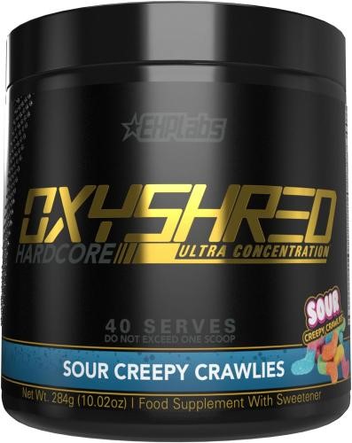 EHP Labs OxyShred Hardcore - 284g Sour Creepy Crawlies
