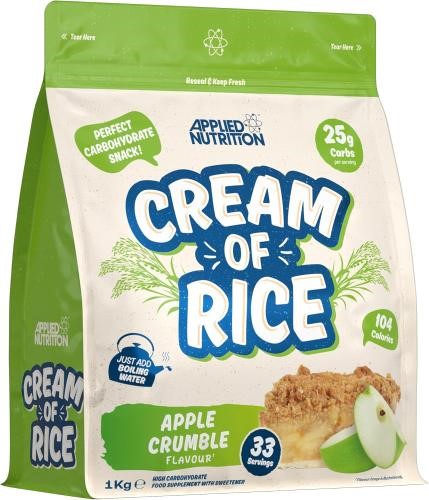 Applied Nutrition Cream Of Rice - 1kg Apple Crumble