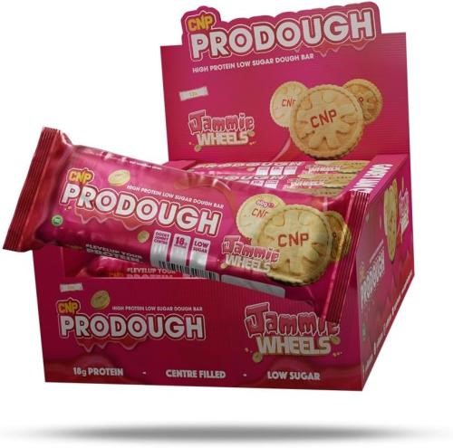 CNP ProDough Bar - 12x60g Jammie Wheels