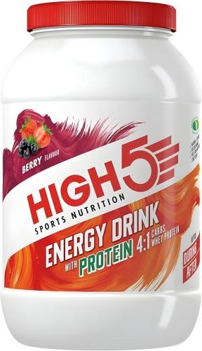 HIGH5 Energy Drink Powder - 1.6kg Berry With Protein
