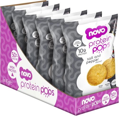 Novo Nutrition Novo Protein Pops - 6x45g Salt and Pepper
