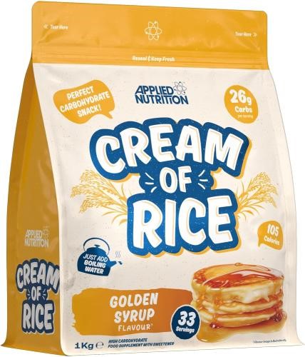 Applied Nutrition Cream Of Rice - 1kg Golden Syrup