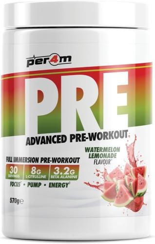 Per4m Pre Pre-Workout - 570g Watermelon Lemonade