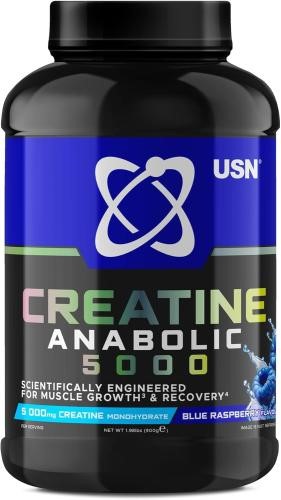 USN Creatine Anabolic 5000 - 900g Blue Raspberry Crush