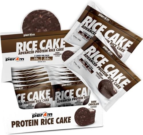 Per4m Rice Cake - 12x64g Dark Chocolate