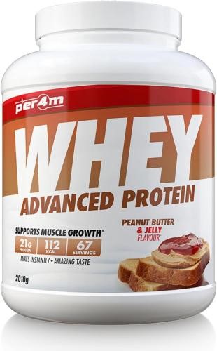 Per4m Advanced Whey Protein - 2.01kg Peanut Butter & Jelly