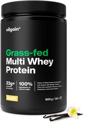 Vilgain Grass-fed Whey Protein - 900g Vanilla
