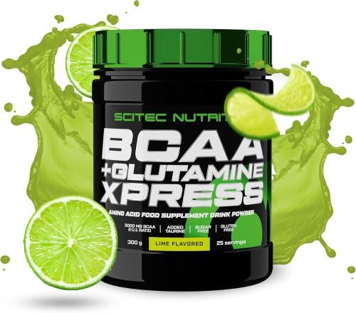 Scitec Nutrition BCAA + Glutamine Xpress - 300g Lime