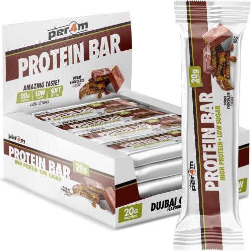 Per4m Protein Bar - 12x62g Dubai Chocolate
