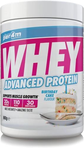 Per4m Advanced Whey Protein - 900g Birthday Cake