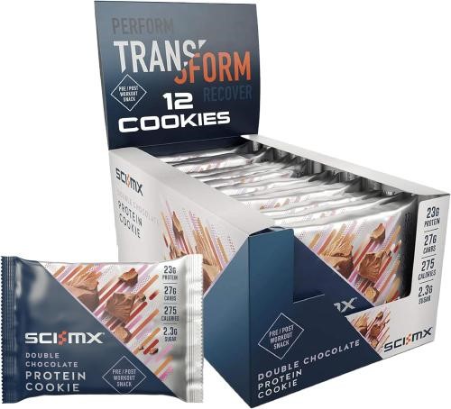 Sci-MX - Cookie 12x75g Double Chocolate