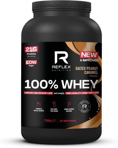 Reflex Nutrition 100% Whey - 720g Salted Peanut Caramel
